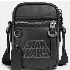NWT Star Wars X Coach Terrain Crossbody Black